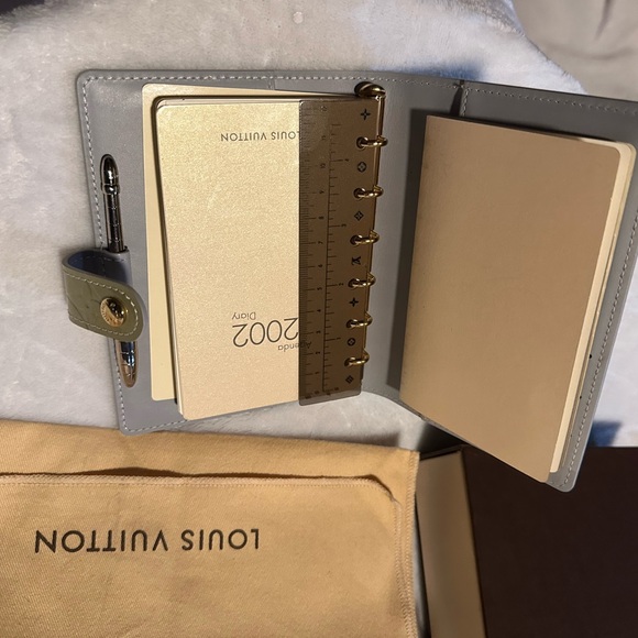 NWOT Authentic Louis Vuitton Monogram Vernis Patent Leather Agenda Era 2002 - Picture 13 of 14